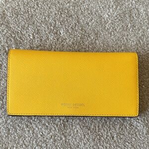 Henri Bendel Vibrant Yellow Wallet